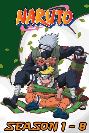 Download Naruto (Season 1 – 8) [Episodes 24 ADDED] Hindi Dubbed [Multi Audio] Complete Anime WEB Series 480p | 720p | 1080p WEB-DL