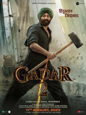 Download Gadar 2 (2023) HQCAMRip Bollywood Hindi Full Movie 480p [600MB] | 720p [1.5GB] | 1080p [3.1GB]
