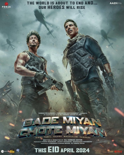 Download Bade Miyan Chote Miyan (2024) HDTS Hindi Full Movie 480p [600MB] | 720p [1.4GB] | 1080p [2.7GB] – Watch Online